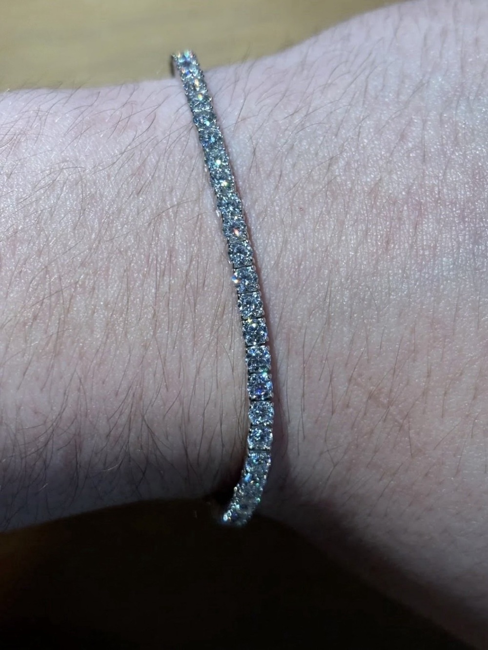 VVS1 Moissanite Tennis Bracelet